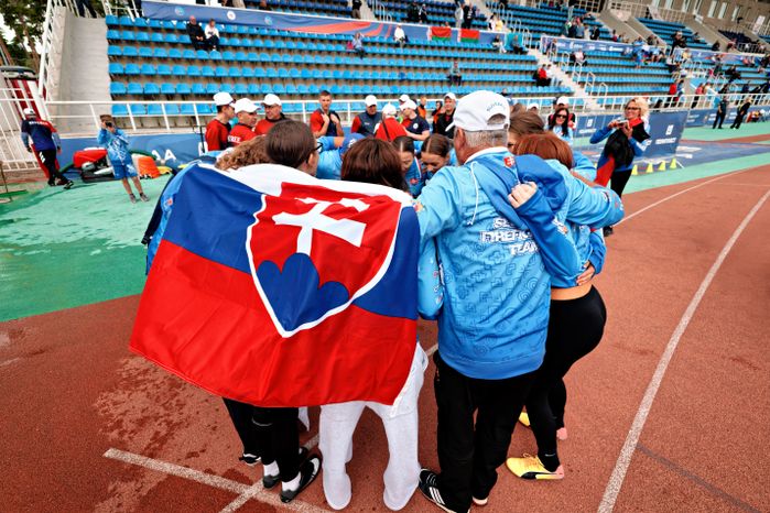 Женская сборная Словакии завоевала серебро в боевом развертывании на XI Чемпионате мира по пожарно-спасательному спорту