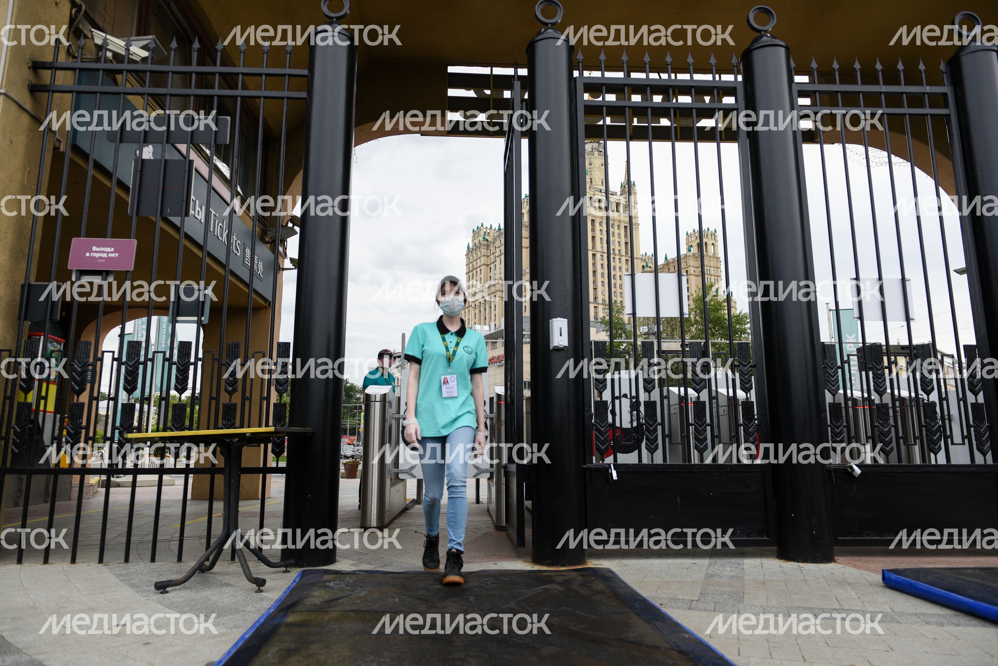 Подготовка к открытию Московского зоопарка после режима самоизоляции