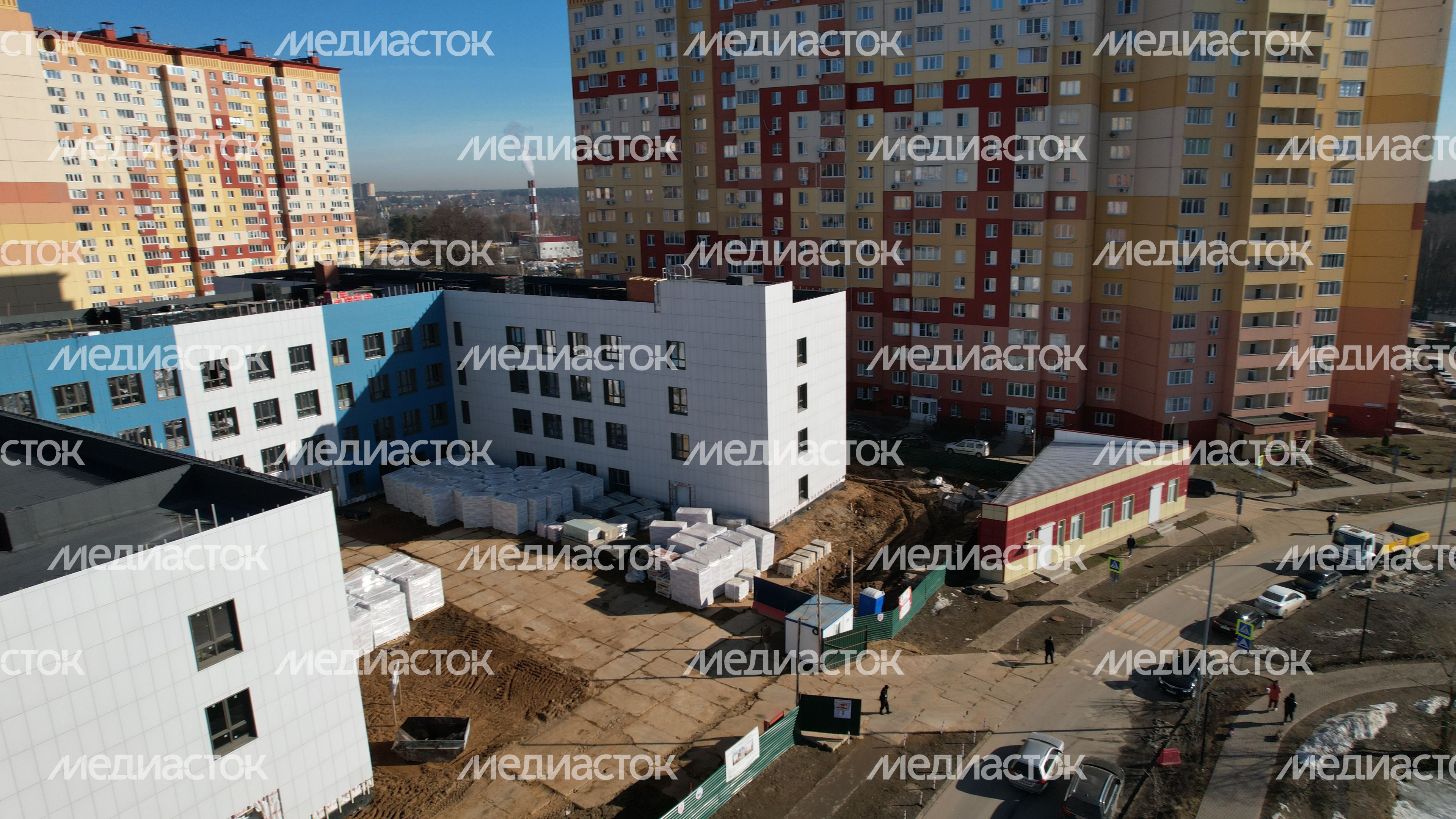 Строительство школы на 1100 мест в ЖК "Новые Островцы"