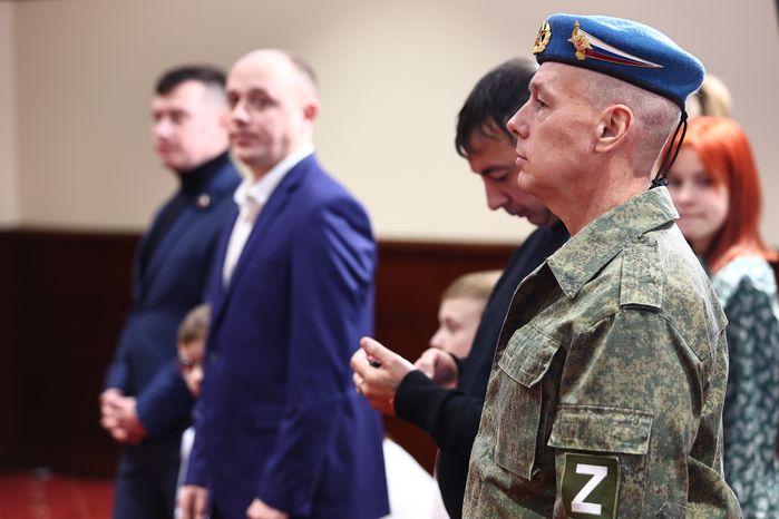 Вручение губернатором Подмосковья государственных наград участникам СВО