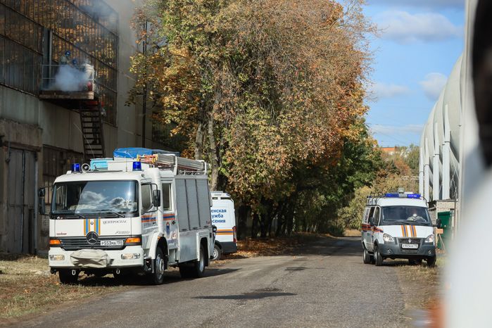 Открытие Всероссийской тренировки по гражданской обороне с участием Андрея Воробьева
