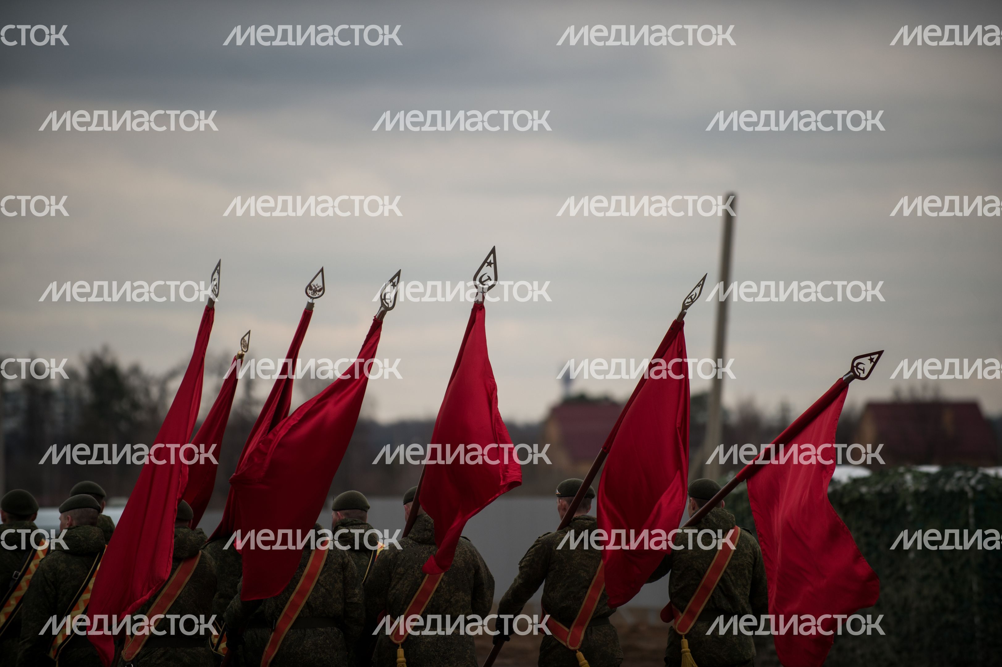 Репетиция Парада Победы в Алабино