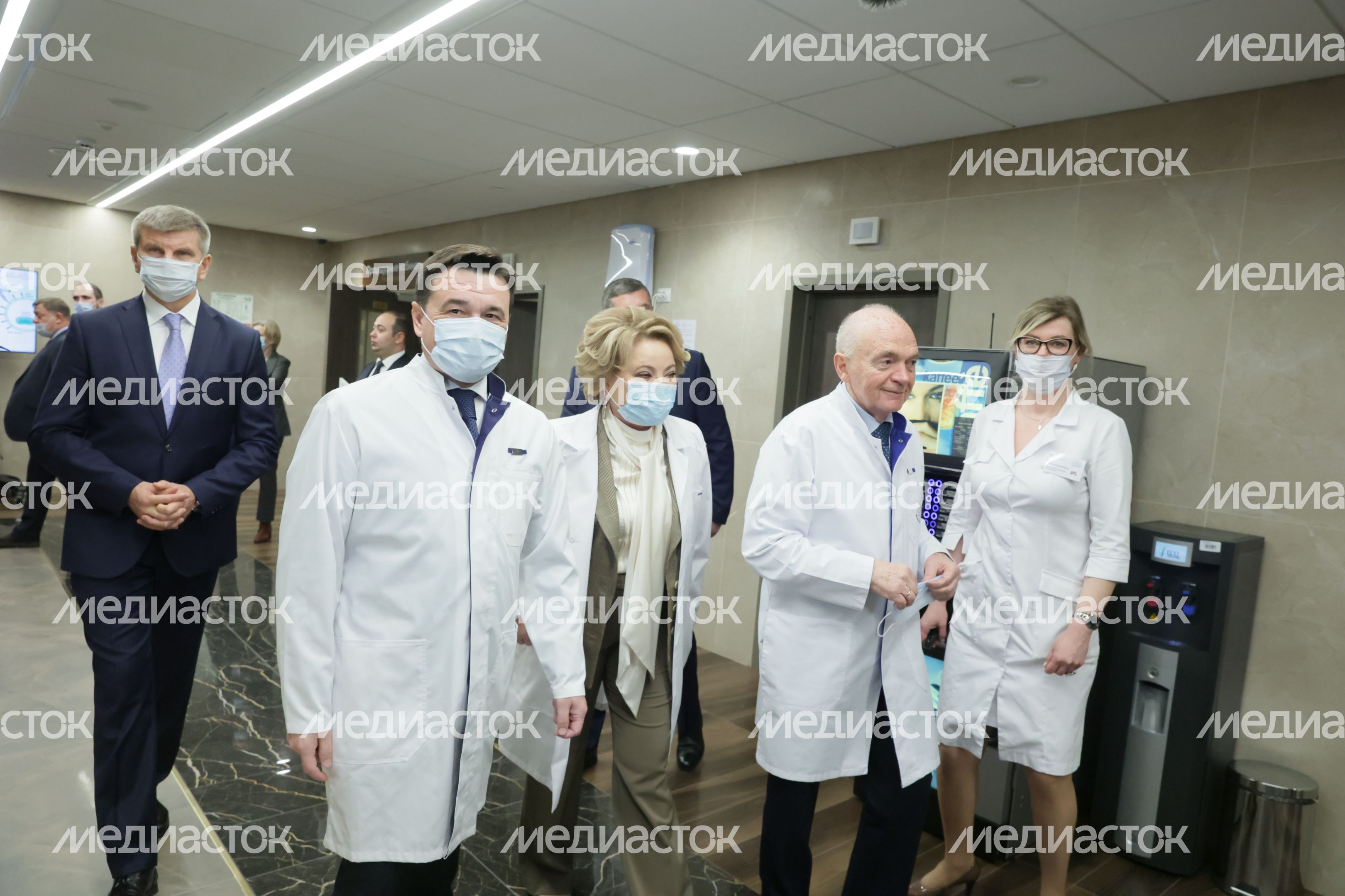 Андрей Воробьев и Валентина Матвиенко посетили Институт ядерной медицины в Химках Андрей Воробьев и Валентина Матвиенко посетили Институт ядерной медицины в Химках