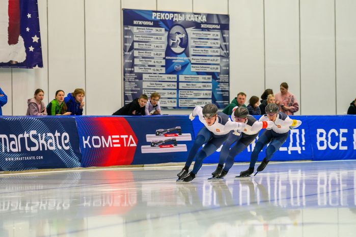 Чемпионат России 2025 по конькобежному спорту в Коломне