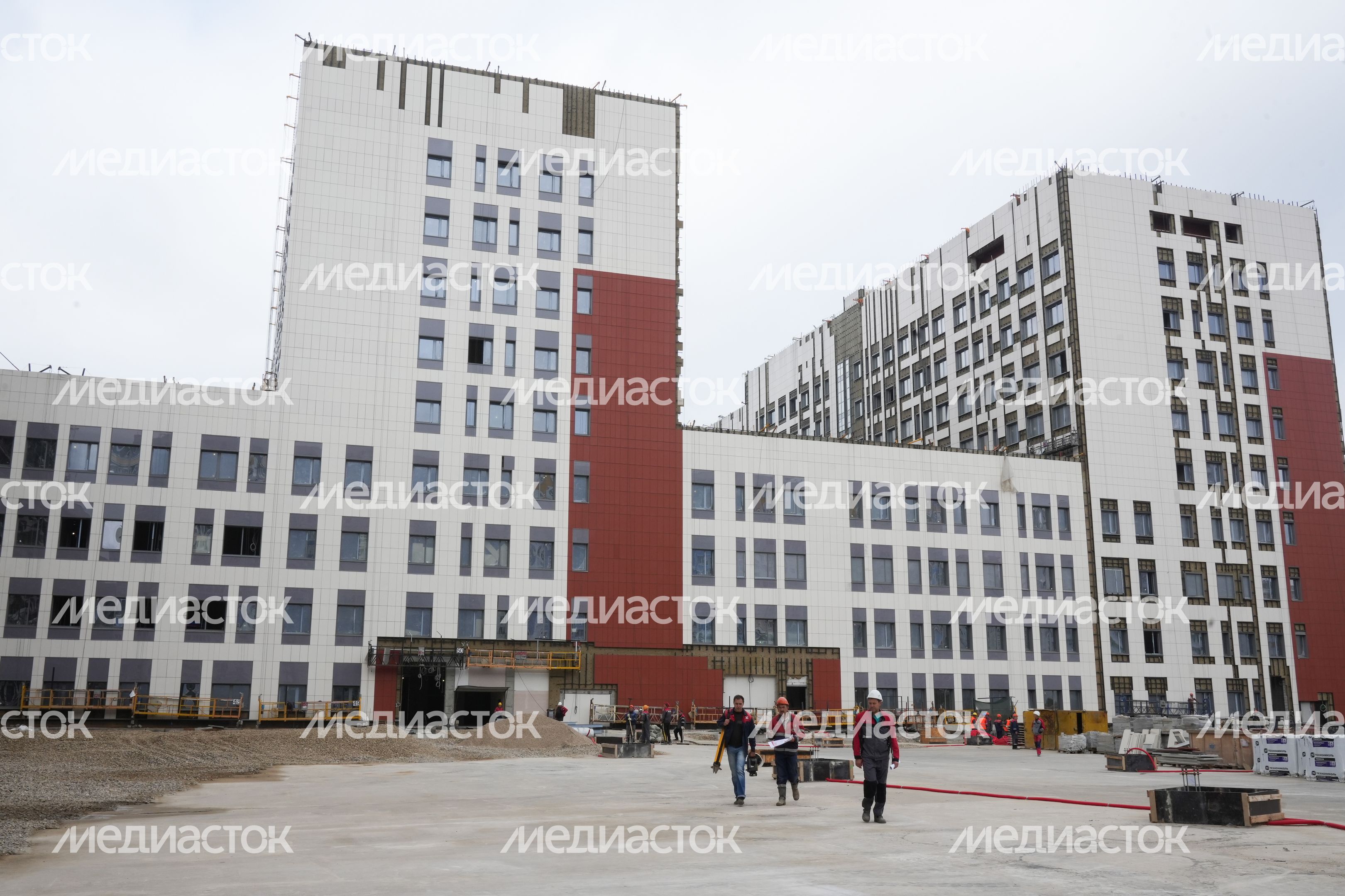 Строительство многопрофильной больницы в микрорайоне Ольгино города Балашиха Строительство многопрофильной больницы в микрорайоне Ольгино города Балашиха