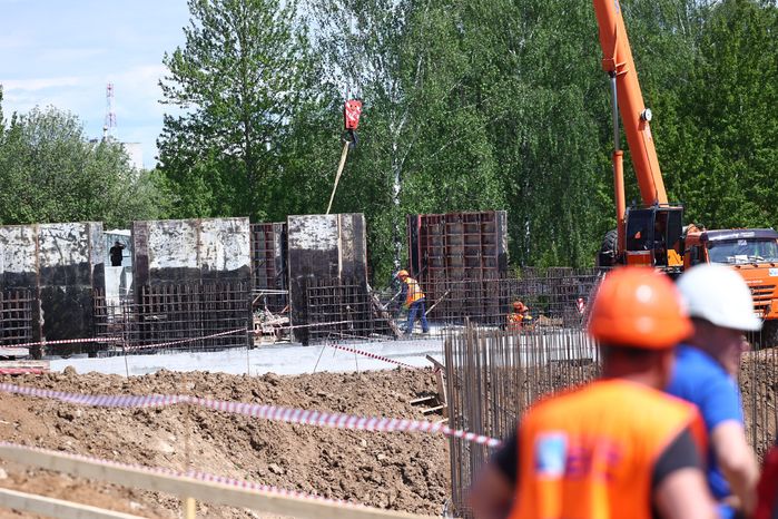 В Сергиевом Посаде продолжается строительство современного комплекса очистных сооружений