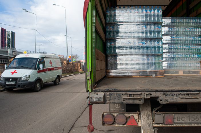 Благотворительная акция совместно с ОНФ в Московской областной станции скорой медицинской помощи города Красногорска