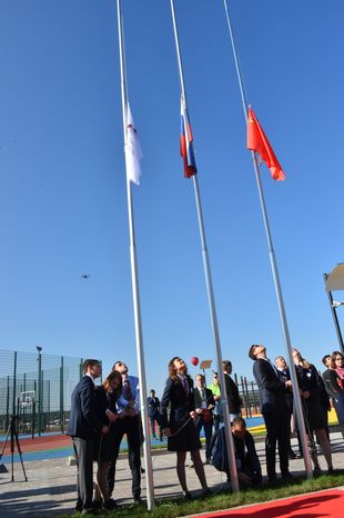 Открытие гимназии имени Примакова в Подмосковье