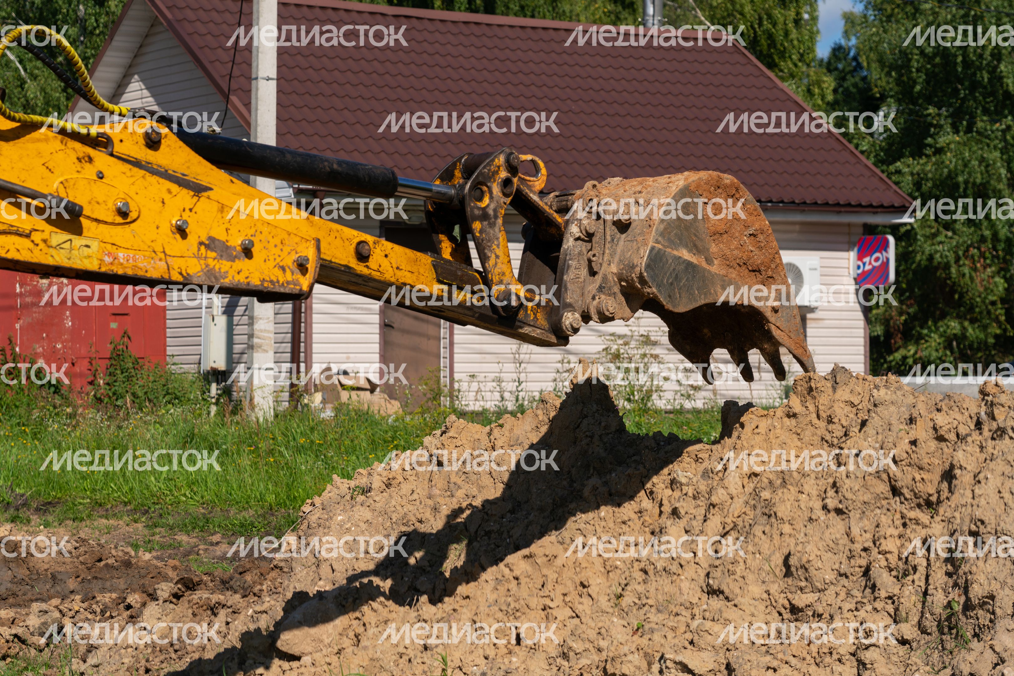 Ремонт трубопровода холодного водоснабжения в поселке Бородинское Поле Можайского округа Ремонт трубопровода холодного водоснабжения в поселке Бородинское Поле Можайского округа