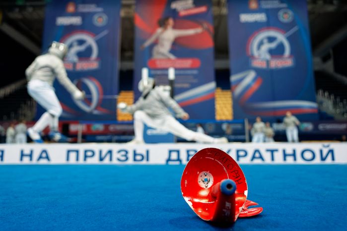 Турнир по фехтованию на саблях в Химках