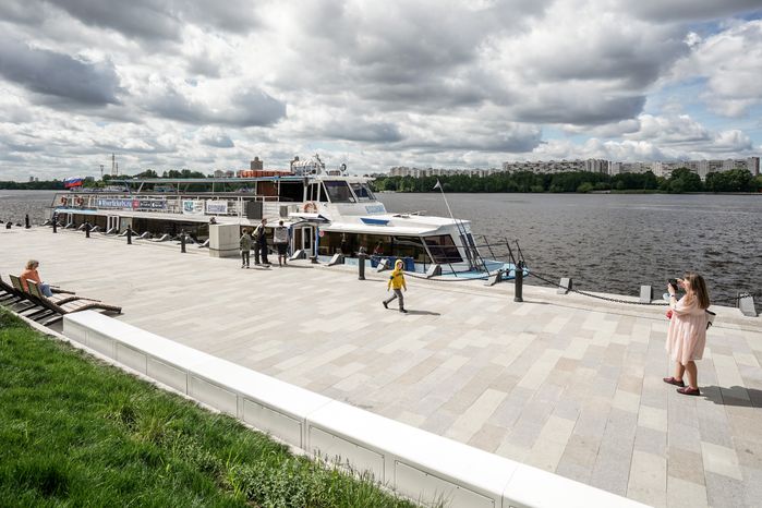 Северный речной вокзал в Москве