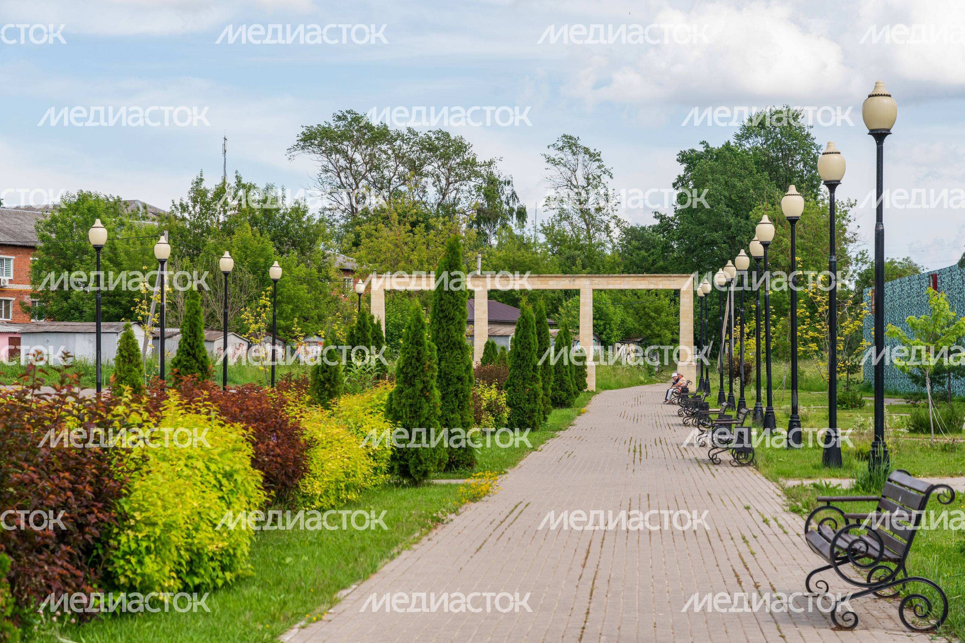 Сквер имени В.В. Масалова в рабочем поселке Шаховская