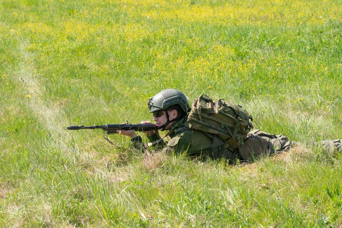 Военно-техническая игра "Арт-дуэль-2024" на аэродроме Волосово