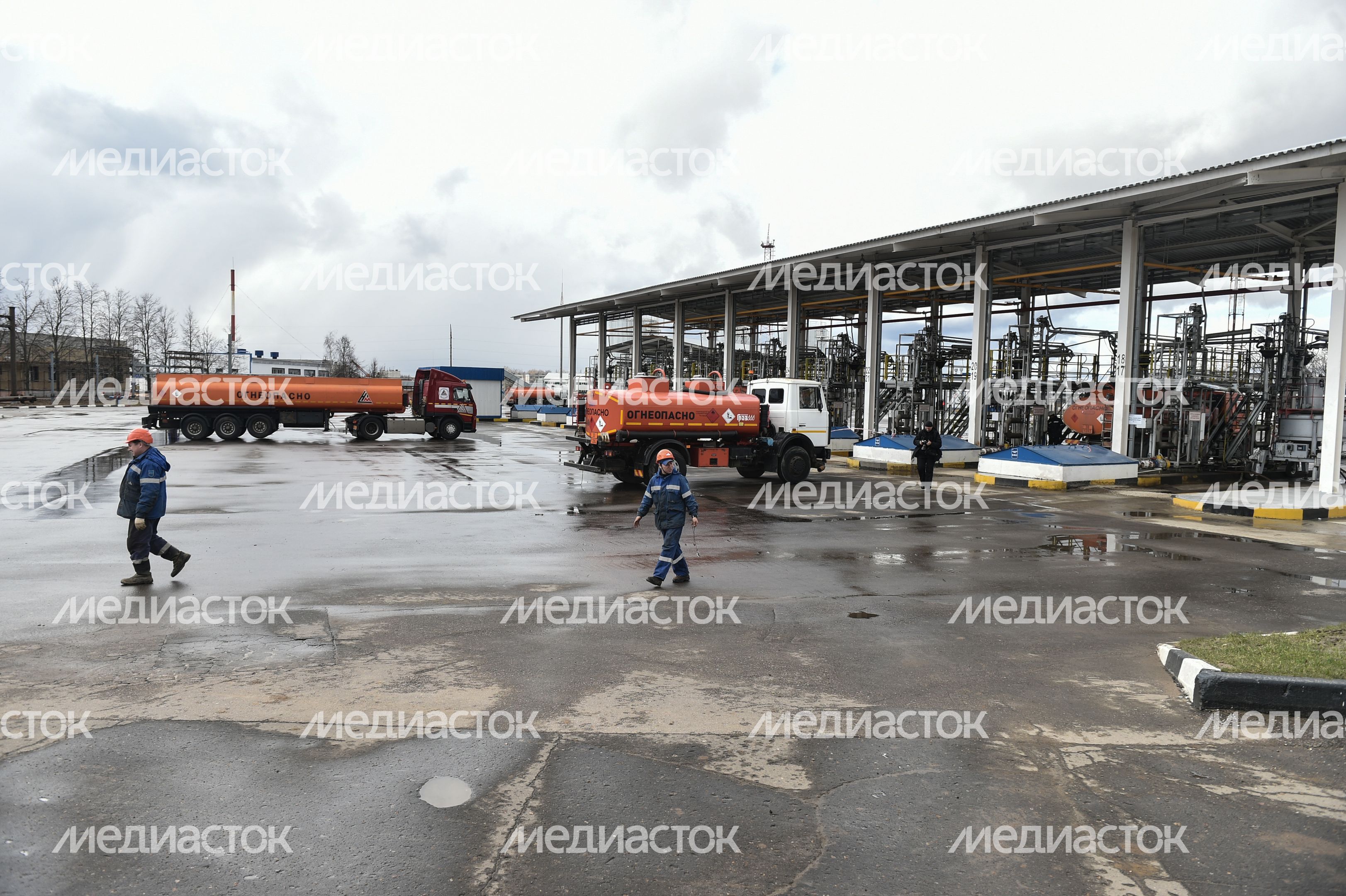 Нефтебаза РОСНЕФТЬ в Подмосковье