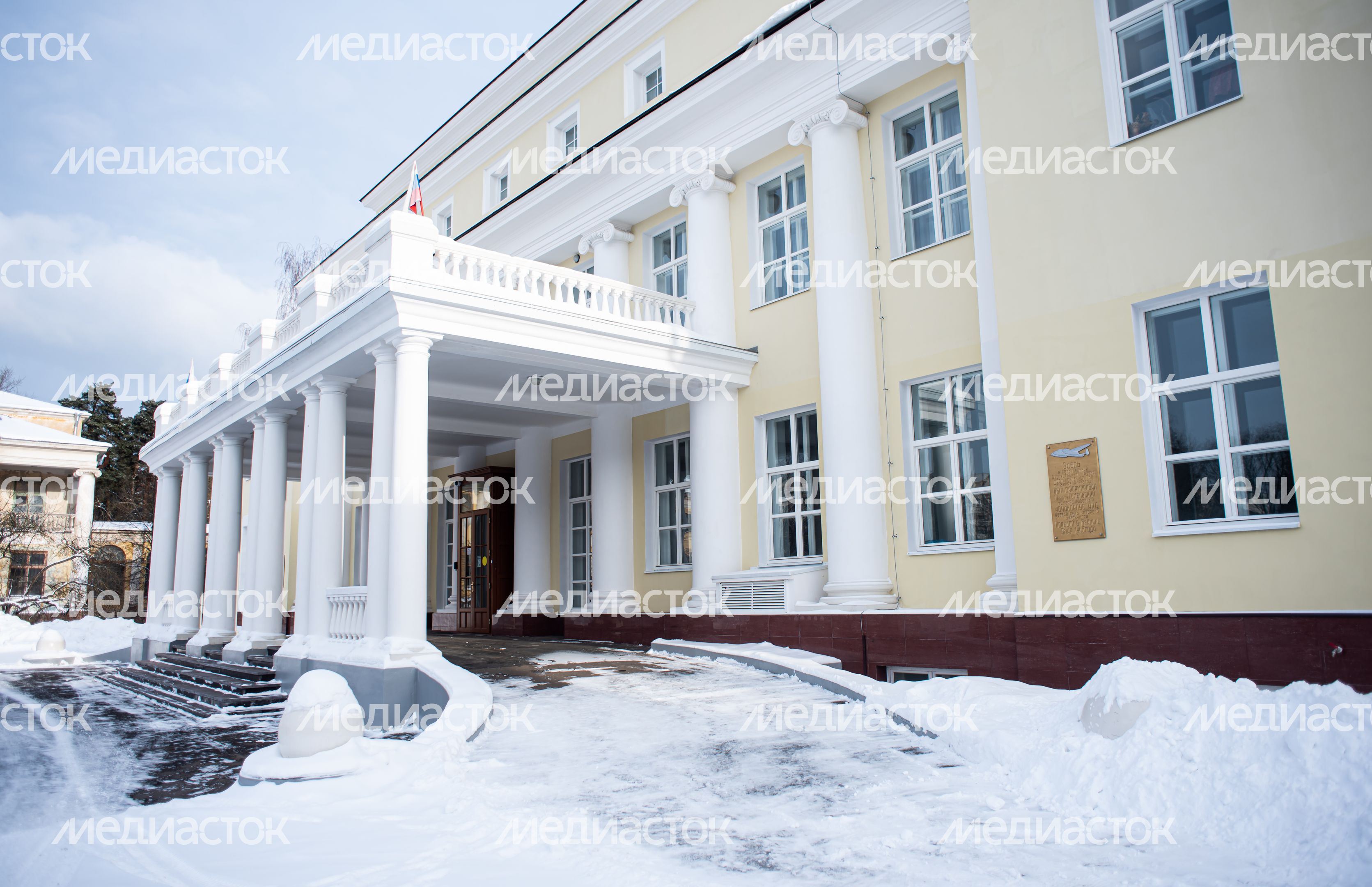 Зимние виды города Жуковский