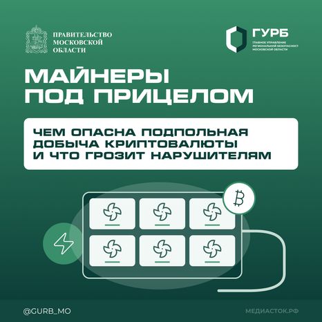 Майнеры под прицелом: чем опасна подпольная добыча криптовалюты и что грозит нарушителям