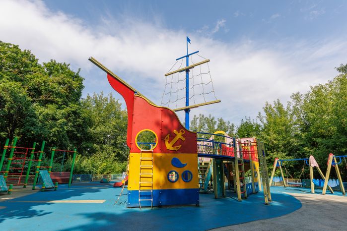 Детская площадка в городе Электроугли Богородского округа