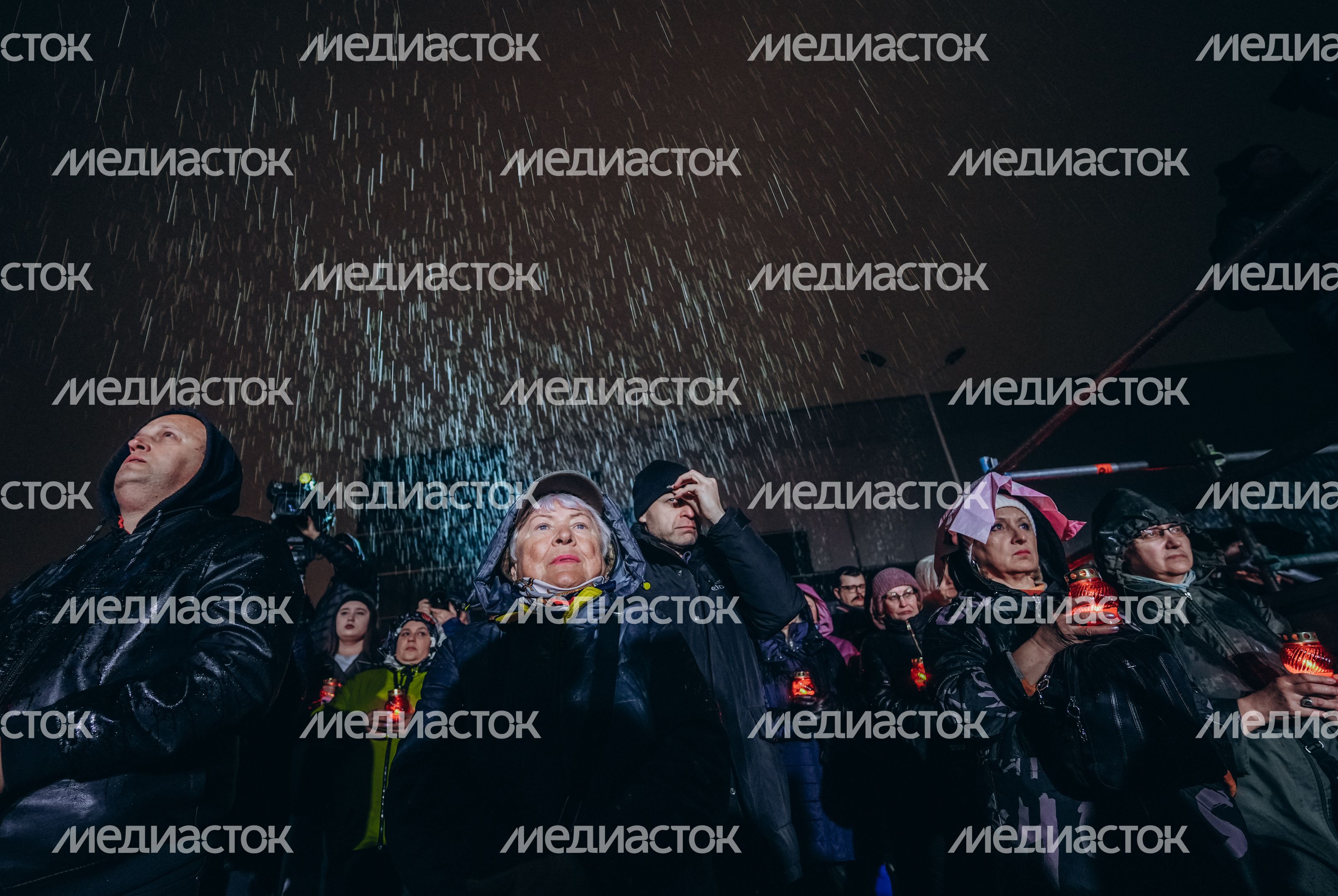 Акция памяти «Журавли» прошла на девятый день после теракта в "Крокус Сити Холле"