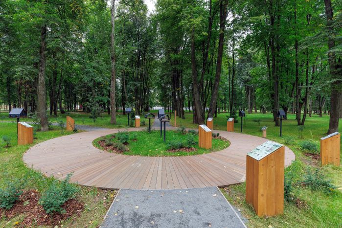 Щелковский центральный городской парк после благоустройства