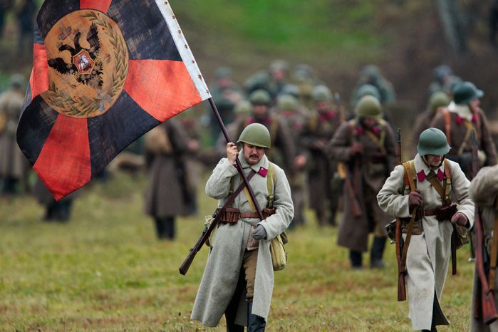 Военно-исторический фестиваль «Москва за нами. 1941 год» на Бородинском поле
