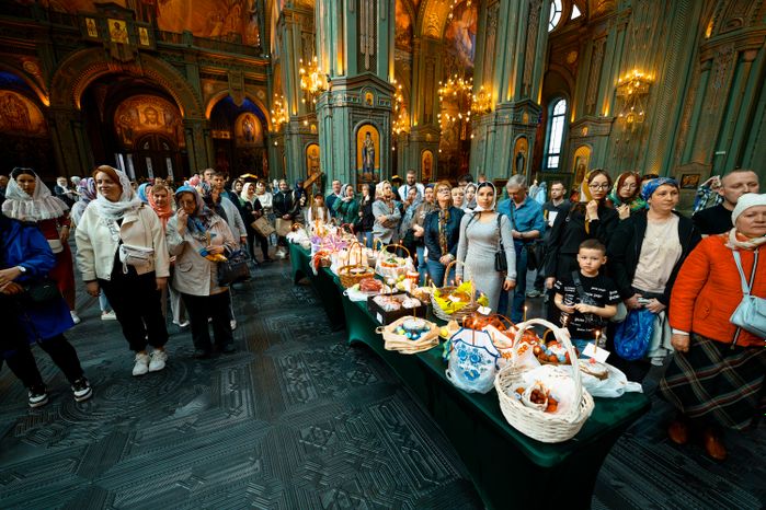 Пасха в Главном храме ВС РФ в Одинцовском округе