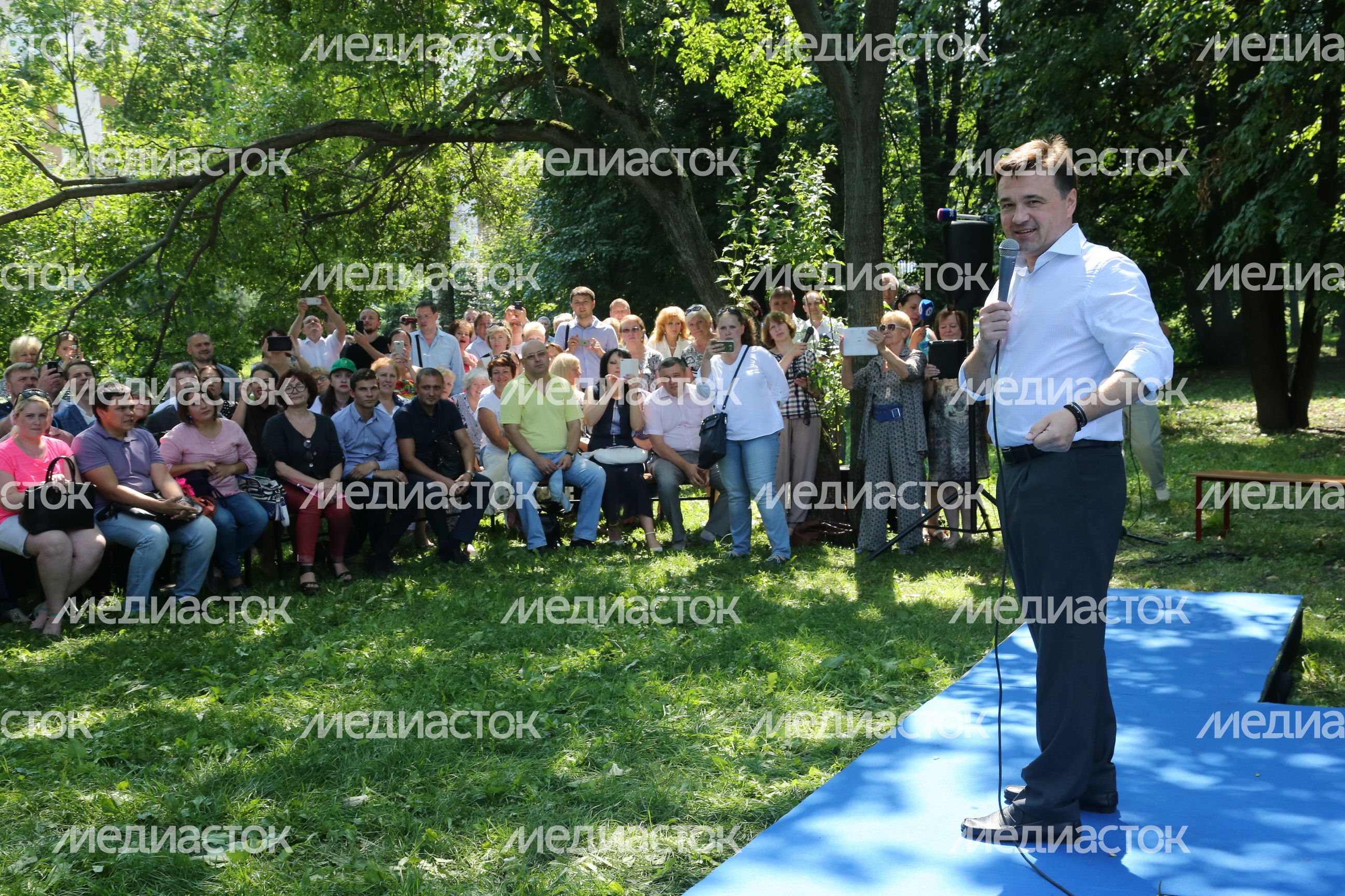 А. Воробьев посетил с рабочим визитом Мытищи