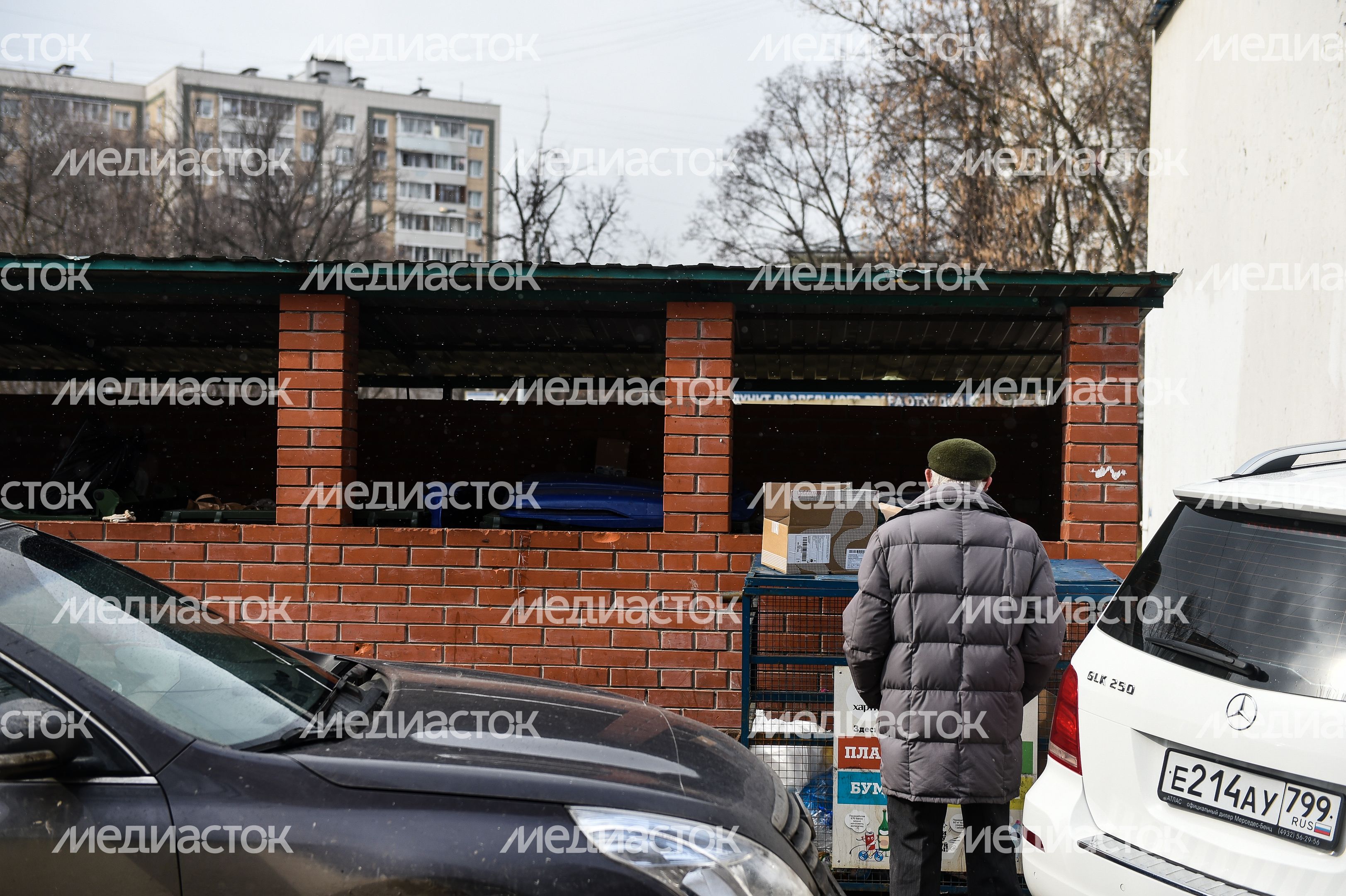 Места сбора Бытовых отходов в Москве