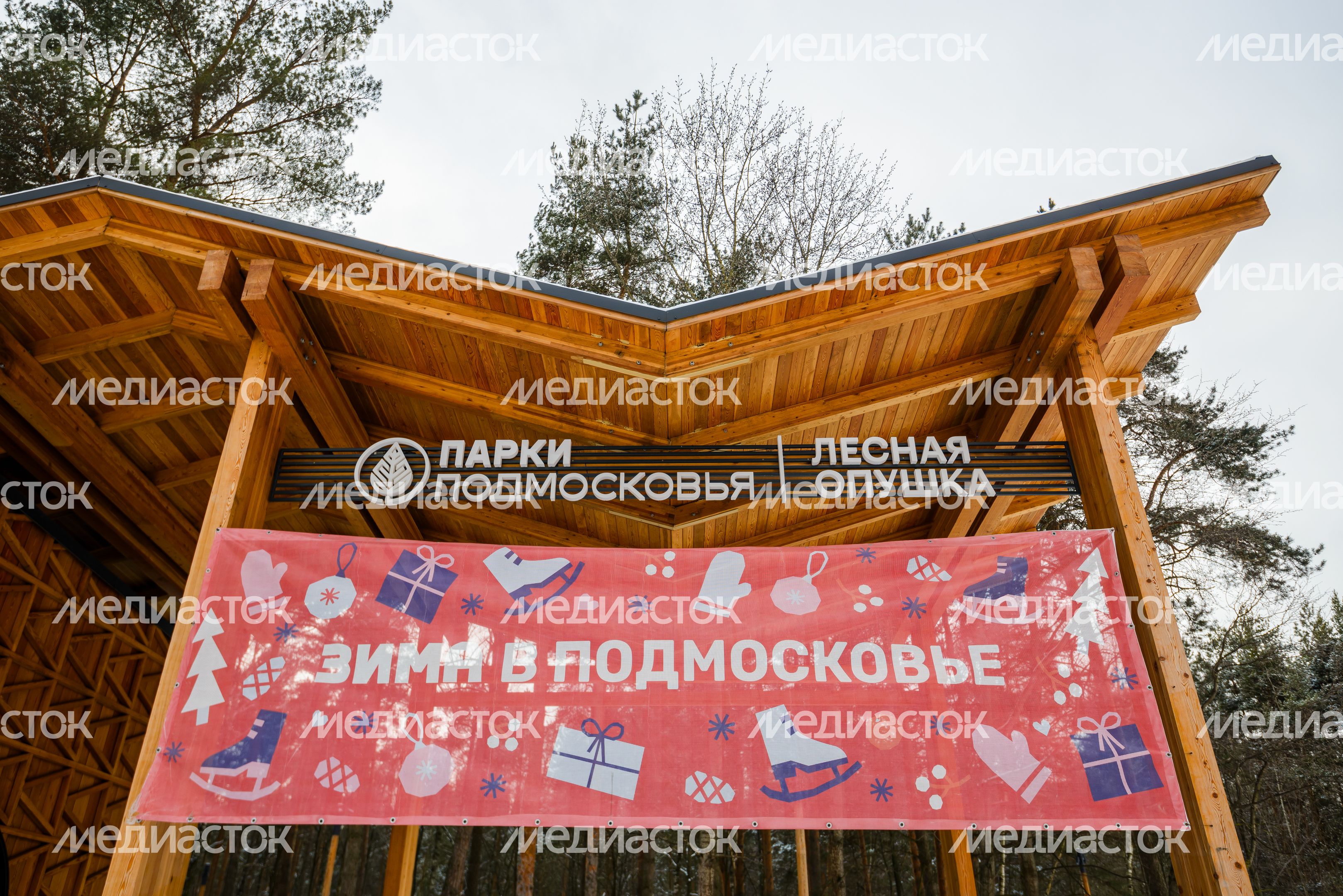 Лесопарк «Лесная опушка» в поселке Октябрьский округа Люберцы Лесопарк «Лесная опушка» в поселке Октябрьский округа Люберцы