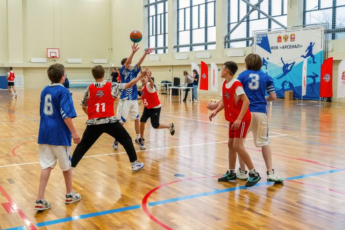 Единая школьная лига по баскетболу в Можайске