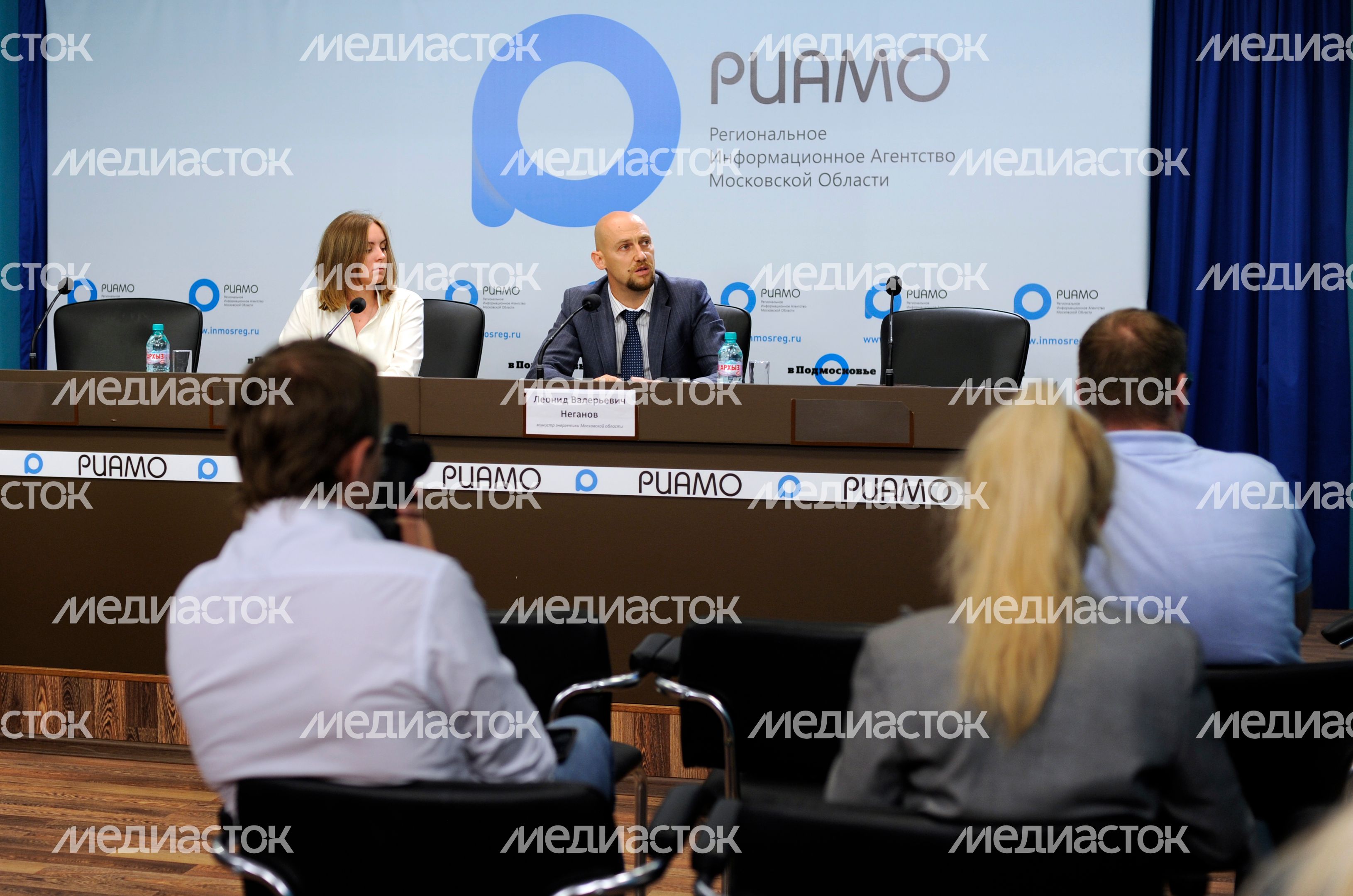 Пресс-конференция Леонида Неганова в РИАМО
