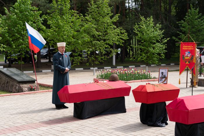 Мемориал латышской дивизии. Перезахоронение бойцов ВОВ