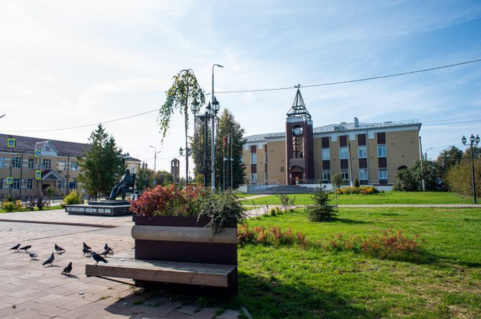 Осенние виды города Талдом