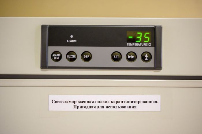 День донора в Московском областном центре крови в Воскресенске