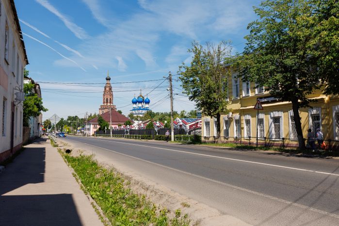 Летние виды города Бронницы
