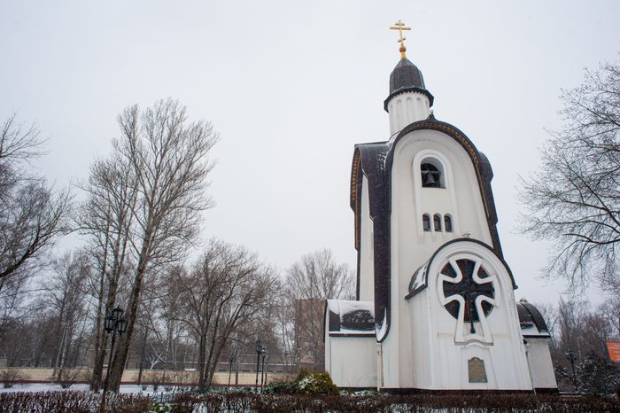Зимние виды города Королёв