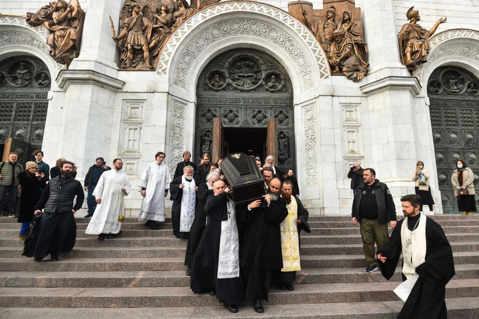 Отпевание протоиерея Димитрия Смирнова