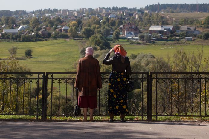 Смотровая площадка в Звенигороде