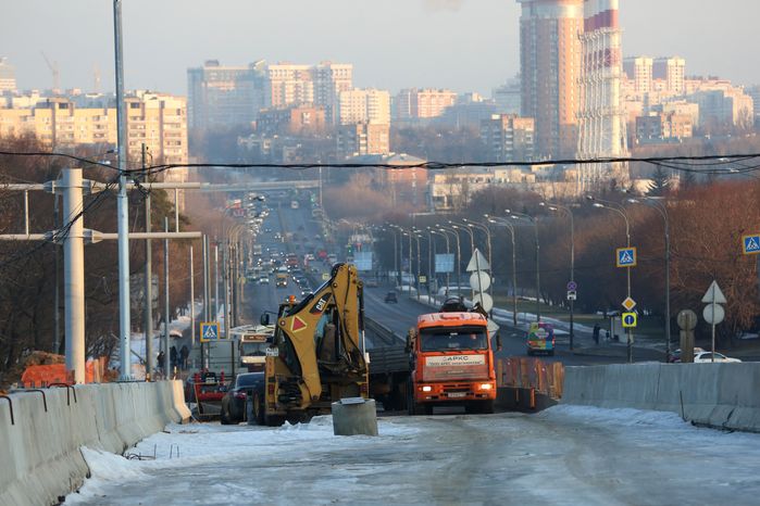 Реконструкция Рябиновой улицы в Москве