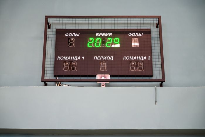 Спортивный зал нового корпуса «Диалог» средней школы №9 в ЖК «Мытищи парк» на 1100 мест