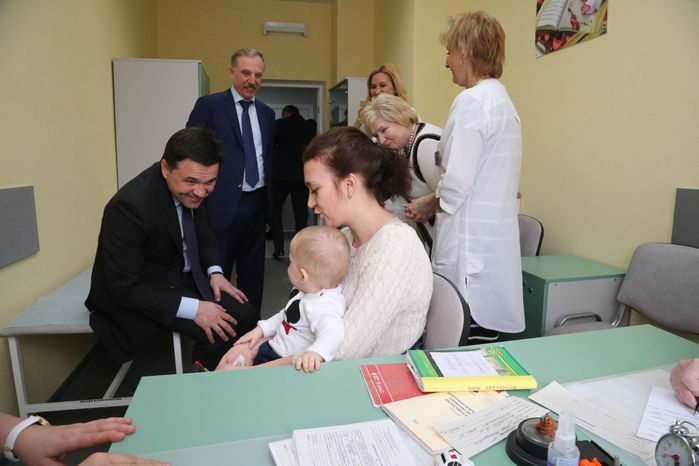 А. Воробьев посетил с рабочим визитом Люберецкий район