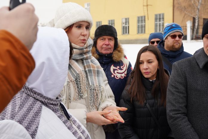Посещение места строительства нового стадиона «Торпедо» в Люберцах Губернатором Подмосковья