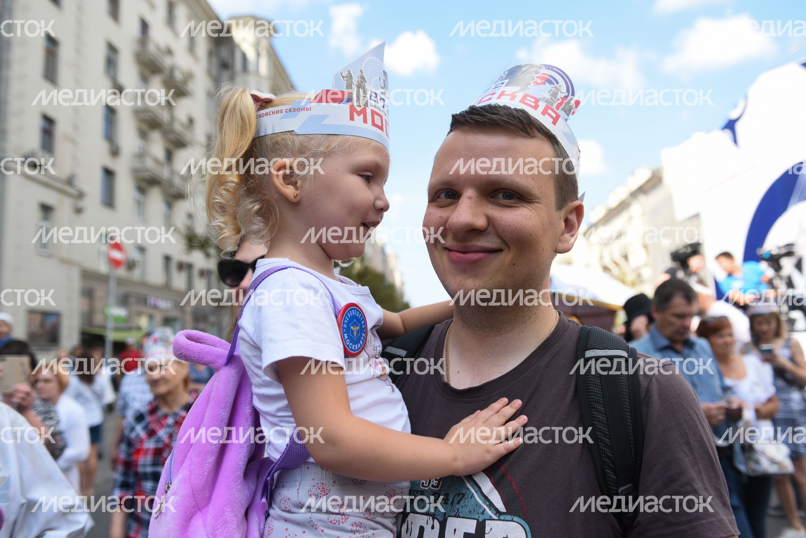 Празднование Дня города в Москве