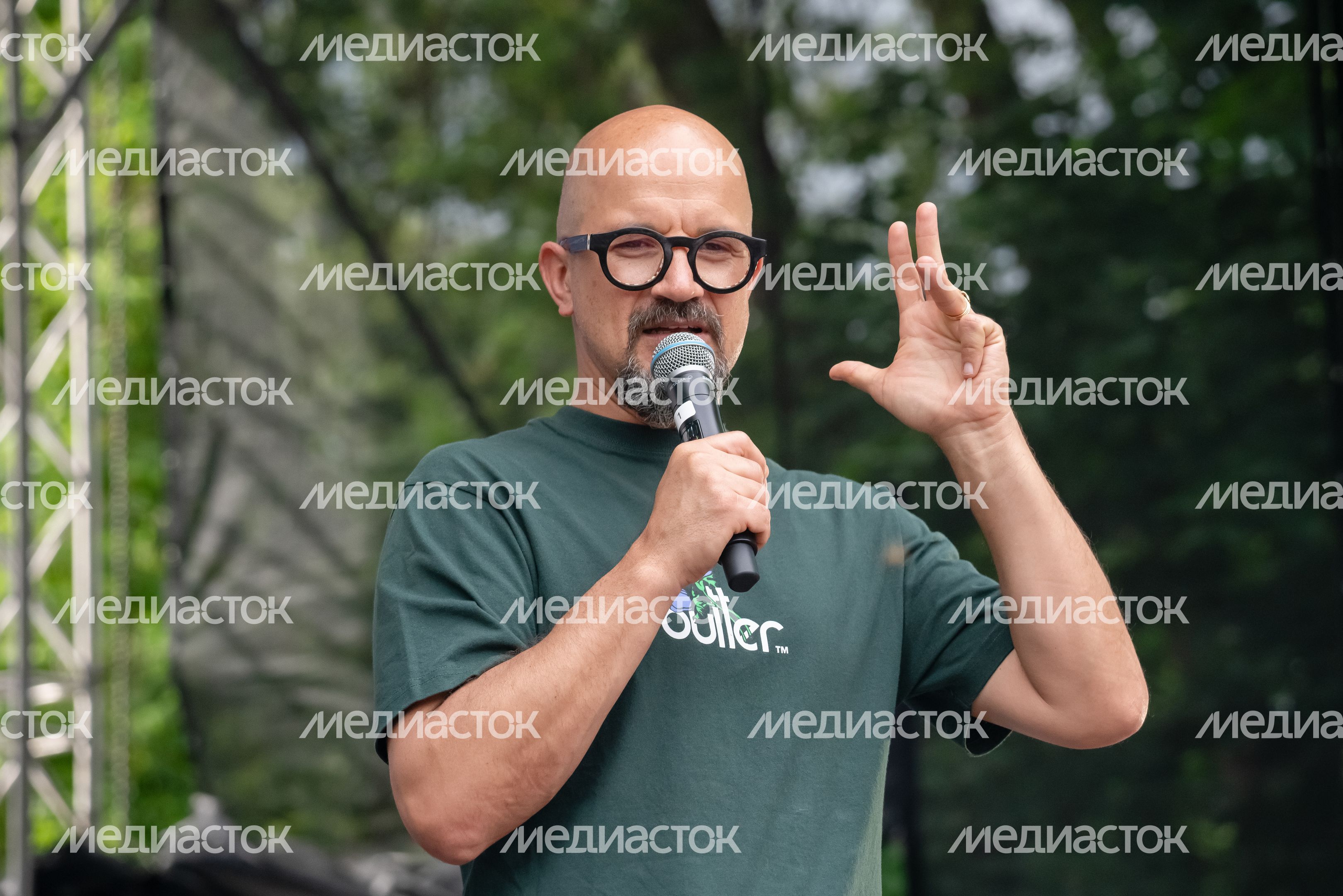 Егор Дружинин на фестивале «Город танцует в парках» в Истринском городском парке