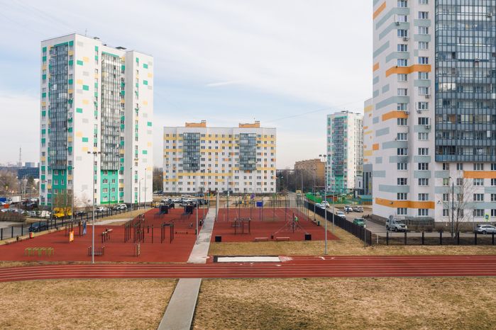 Новый корпус школы №14 в микрорайоне 25А в Мытищах