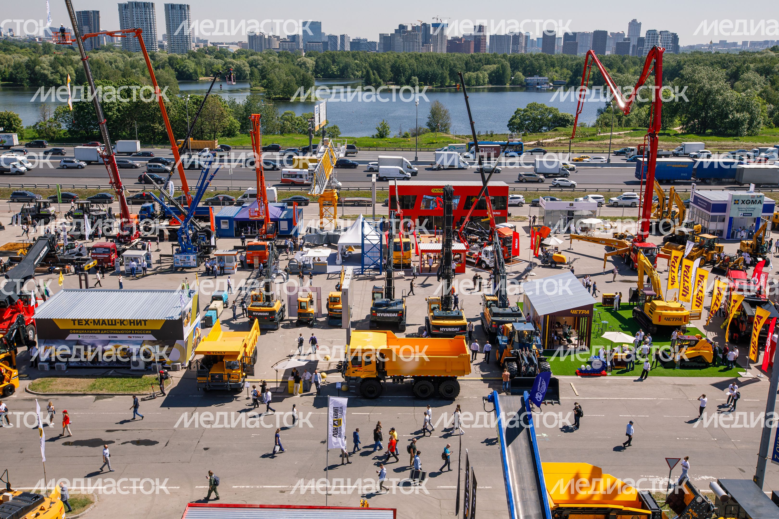 Выставка строительной техники и технологий CTT EXPO в красногорском МВЦ «Крокус Экспо»