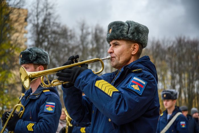 Торжественная встреча космонавтов-рекордсменов по пребыванию на МКС в Звездном городке