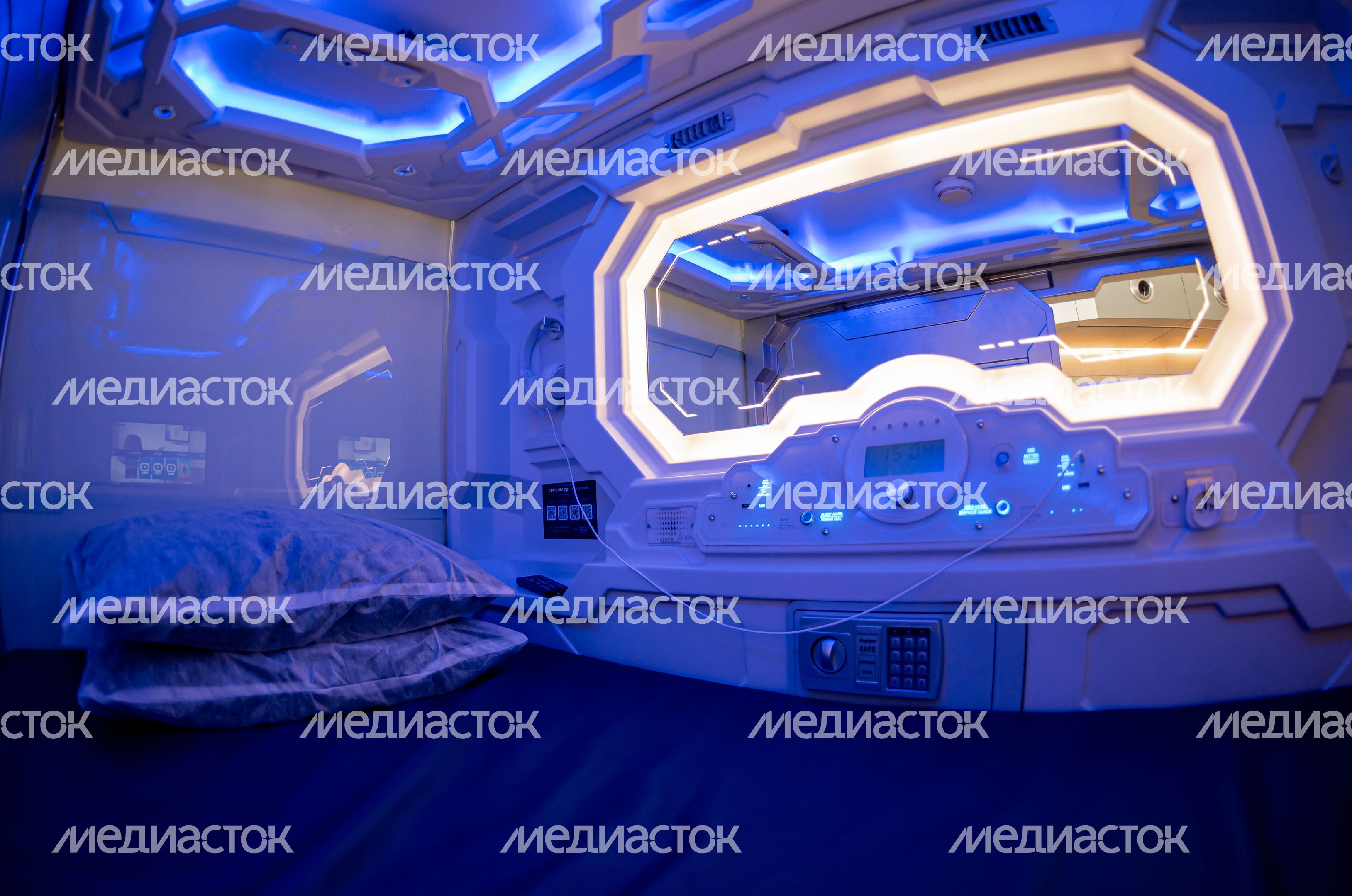 Виды Капсульного отеля Aerosleep в аэропорту Внуково