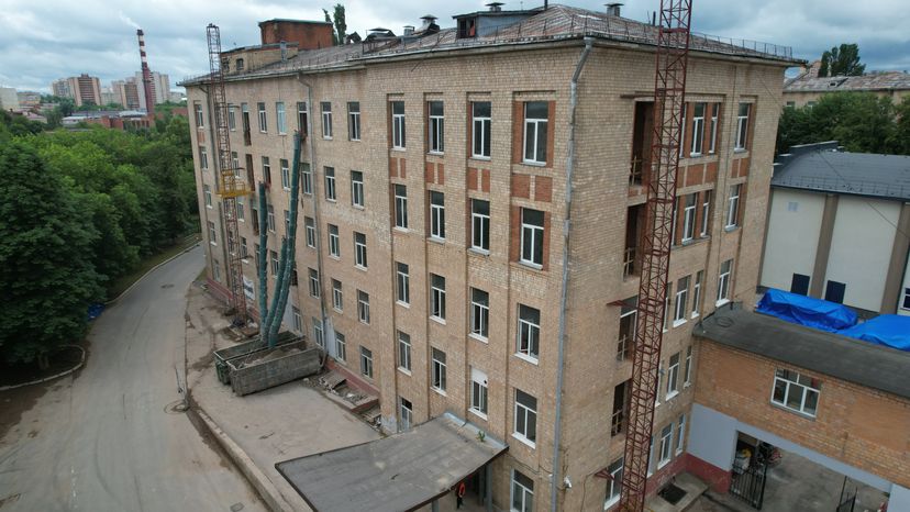 Капремонт хирургического корпуса Подольской областной больницы