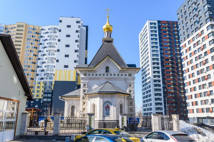 Долгопрудный. Церковь Покрова Пресвятой Богородицы
