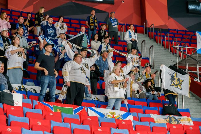 Подмосковный «Витязь» по буллитам обыграл «Адмирал» в хоккейном матче КХЛ